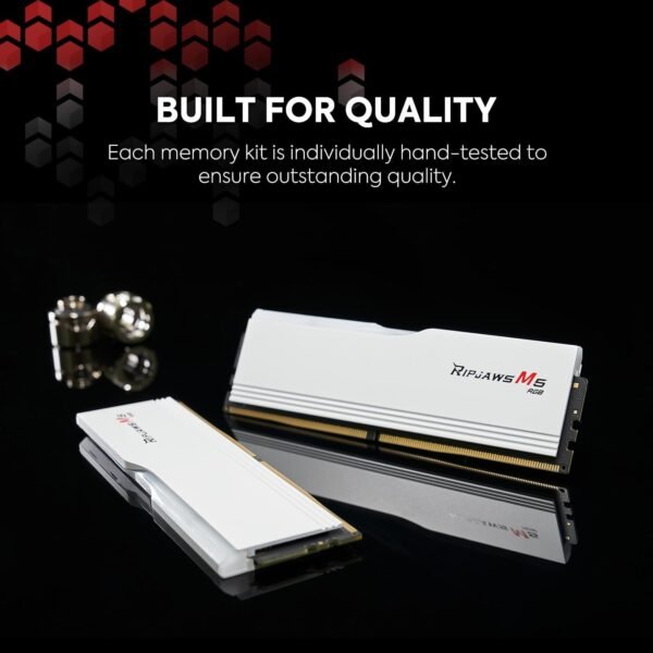 G.SKILL DDR5 5200MHZ 64GB (2X32GB) INTEL XMP RIPJAWS M5 RGB ( 4546 ) - Image 6