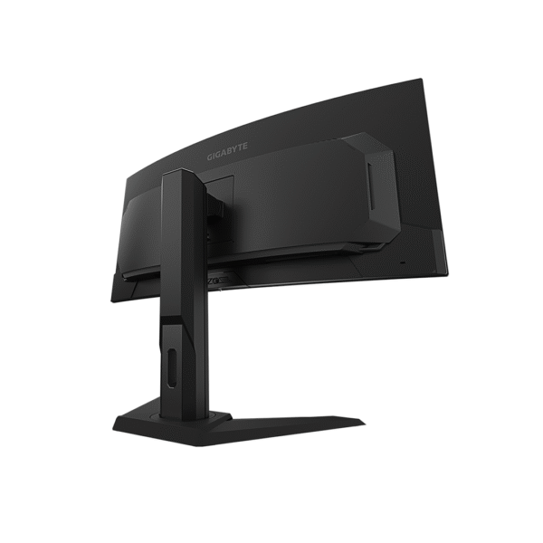 GIGABYTE MO34WQC2 34" QD-OLED Curved Gaming Monitor – WQHD 3440x1440 – 240Hz – 0.03ms – FreeSync Premium Pro – USB-C KVM – HDMI/DP – Adjustable – Black - Image 6