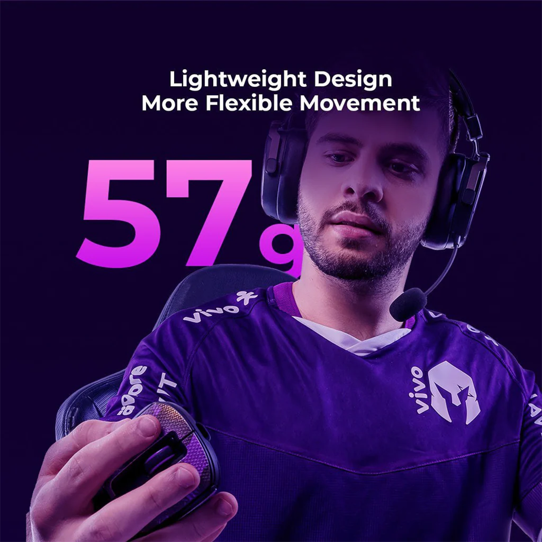 HAVIT RGB Tri-Mode Gaming Mouse Wireless MS969WB x VKS – 16000 DPI | Wired + 2.4GHz + Bluetooth V5.0 - Image 6