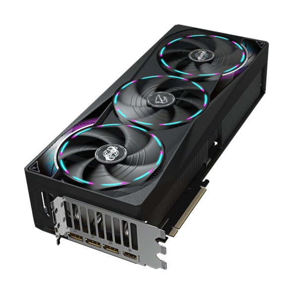 GIGABYTE AORUS GeForce RTX 5070 Ti Master 16G Graphics Card, 16GB 256-bit GDDR7, PCIe 5.0, WINDFORCE Cooling System, GV-N507TAORUS M-16GD Video Card - Image 3