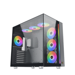 XIGMATEK Aqua Ultra Air (Black) – E-ATX Mid-Tower High-Airflow Case