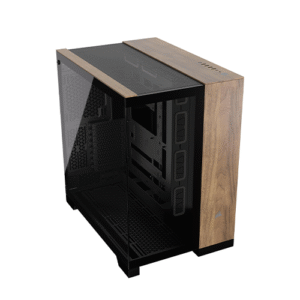 CORSAIR 6500X Mid-Tower ATX Dual Chamber PC Case – Panoramic Tempered Glass – Reverse Connection Motherboard Compatible – No Fans Included