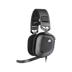 Corsair HS80 RGB USB Gaming Headset - Dolby 7.1 Surround Sound - Broadcast Quality Microphone - iCUE Compatible -PC
