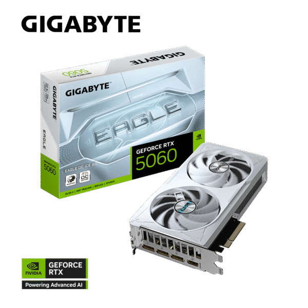 GIGABYTE GeForce RTX™ 5060 EAGLE OC ICE 8G