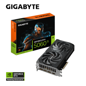 GIGABYTE GeForce RTX 5060 Ti WINDFORCE 16G Graphics Card, 16GB 128-bit GDDR7, PCIe 5.0, WINDFORCE Cooling System, GV-N506TWF2-16GD Video Card