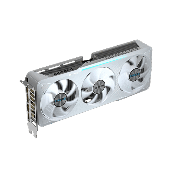 GIGABYTE GeForce RTX 5070 Eagle OC ICE SFF 12G Graphics Card, 12GB 192-bit GDDR7, PCIe 5.0, WINDFORCE Cooling System, GV-N5070EAGLEOC ICE-12GD Video Card - Image 3