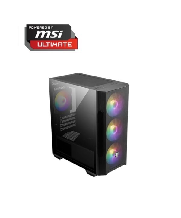 Powered by MSI Ultimate-RYZEN 5 7600X,MSI PRO B840-P WIFI DDR5 AMD MOTHERBOARD,MSI VGA GEFORCE RTX 5060 TI 16G VENTUS 2X OC PLUS,MSI MAG A850GL PCIE5 850W 80 Plus POWER SUPPLY,MSI Spatium M480 Pro PCIe 4.0 NVMe M.2 2TB SSD,MSI MAG CORELIQUID A13 360 White Cooler,XPG LANCER 32GB RAM DDR5 6000MHZ,"MSI MAG FORGE M100R CASE 4 FANS