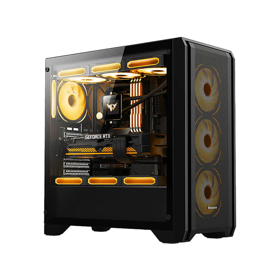 Huntkey GX750A Predator ATX Gaming Chassis – 4 Fans