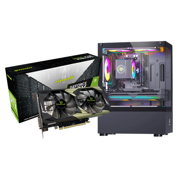 Gaming PC Build – Intel i3 12100F | RTX 3050 6GB | 16GB DDR4 | 500GB SSD | 650W