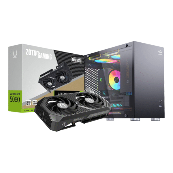 Gaming PC – Intel i3-12100F | RTX 5060 8GB | 16GB DDR4 | 500GB SSD
