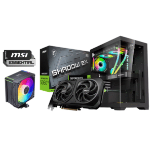 Custom Gaming PC – Intel i5 13400F | RTX 5060 Ti 16GB | 16GB DDR4 | 1TB Gen 4 SSD | Powered by MSI Esensil