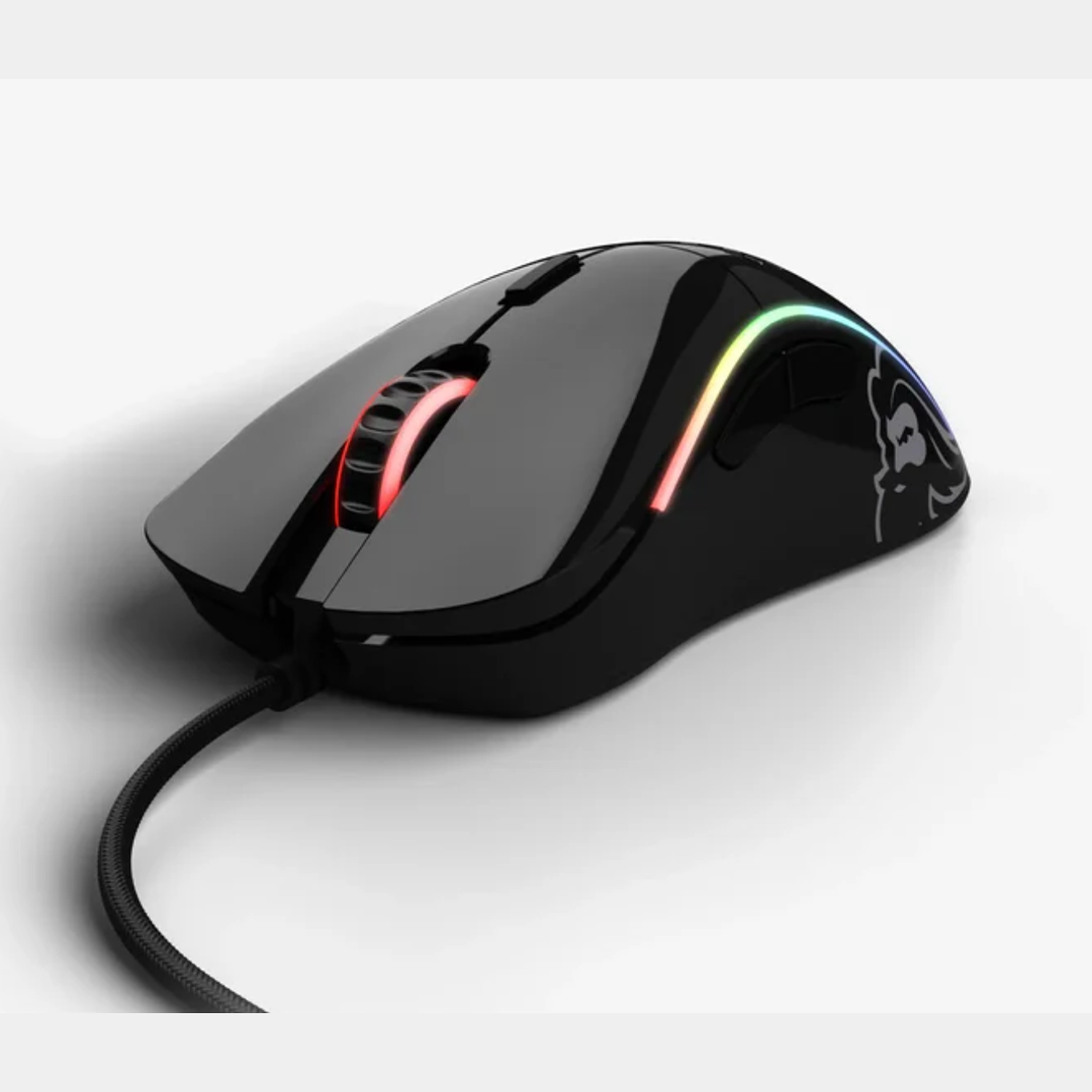 Glossy Model D Wired Mouse – Ultra-Lightweight, High-Precision Gaming Mouse