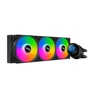 Huntkey GX360R Atlas Shark | 360mm Liquid Cooler with LCD Display & Smart ARGB Sync