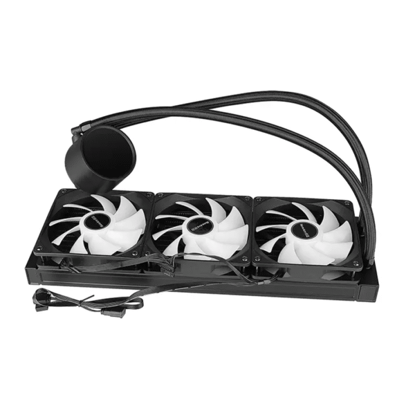 Huntkey GX360R Blacktip Shark | 360mm Liquid Cooler with Smart Digital ARGB - Image 9