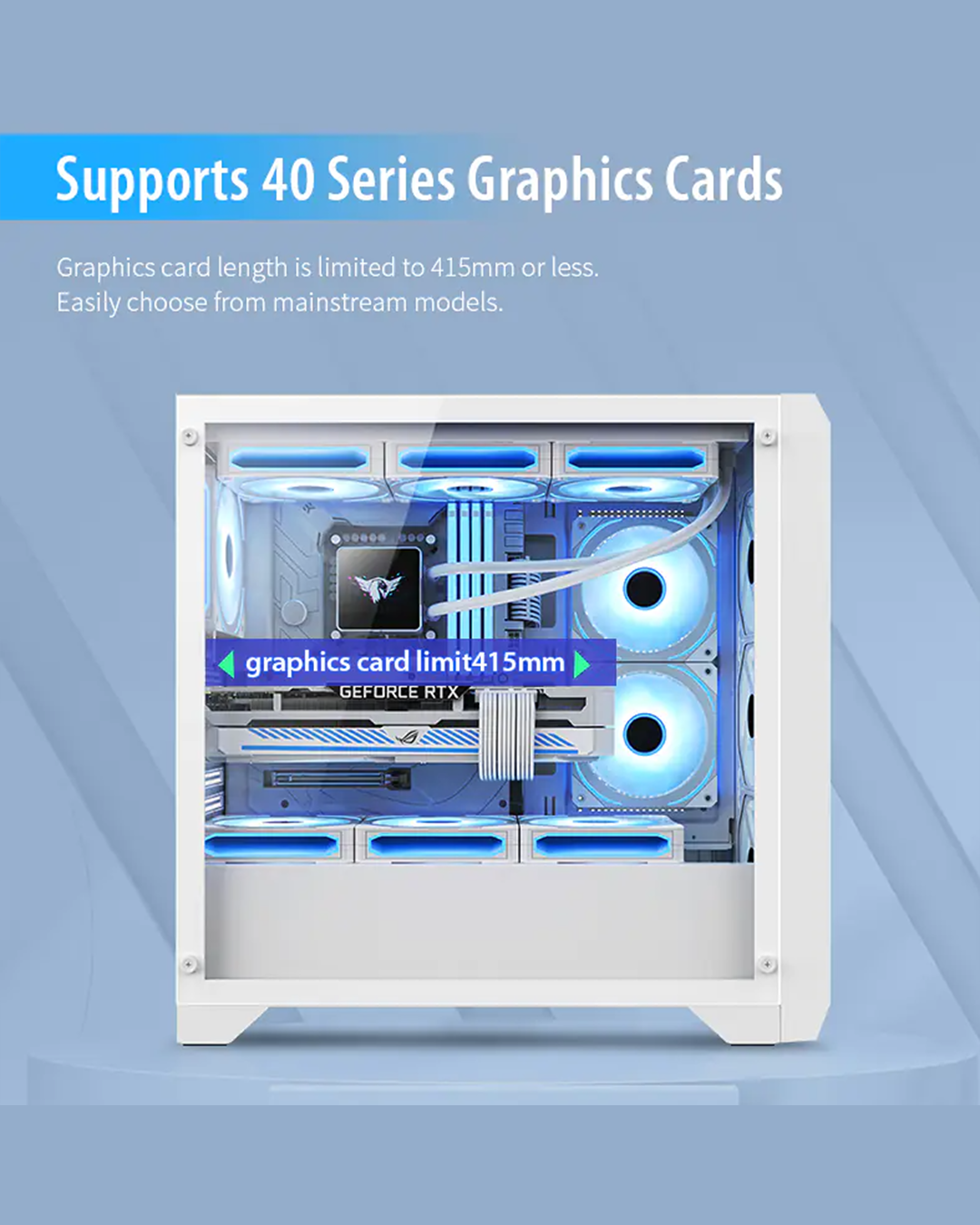 Huntkey GX750A Predator ATX Gaming Chassis – 4 Fans - Image 11