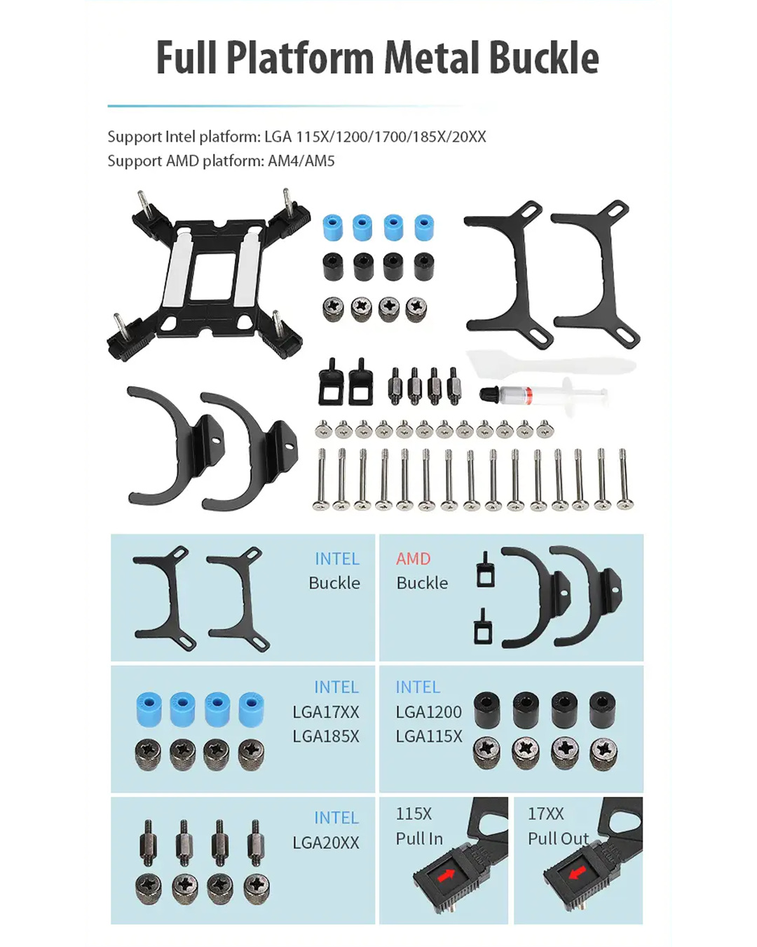 Huntkey GX360R Atlas Shark | 360mm Liquid Cooler with LCD Display & Smart ARGB Sync - Image 14