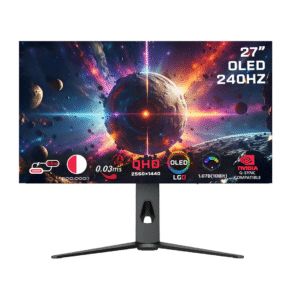 GAMEON GO27OLED2K Signature X Series 27" OLED QHD, 240Hz, 0.3ms, HDMI 2.1 Gaming Monitor