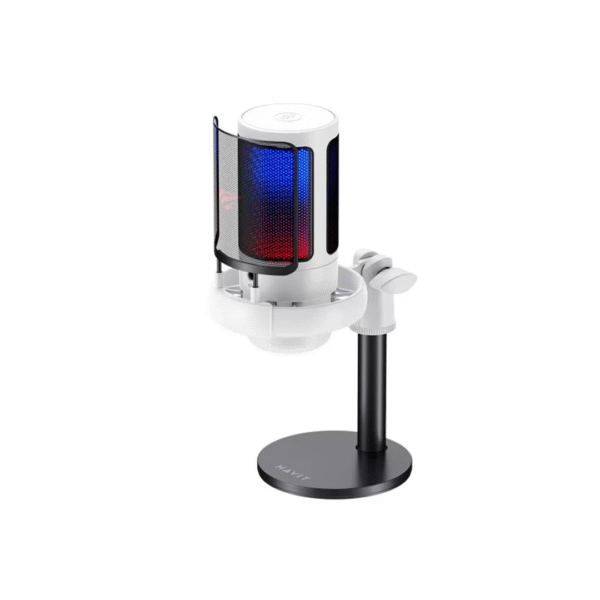 Havit GAMENOTE GK50 RGB Live Recording Microphone – Black - Image 2