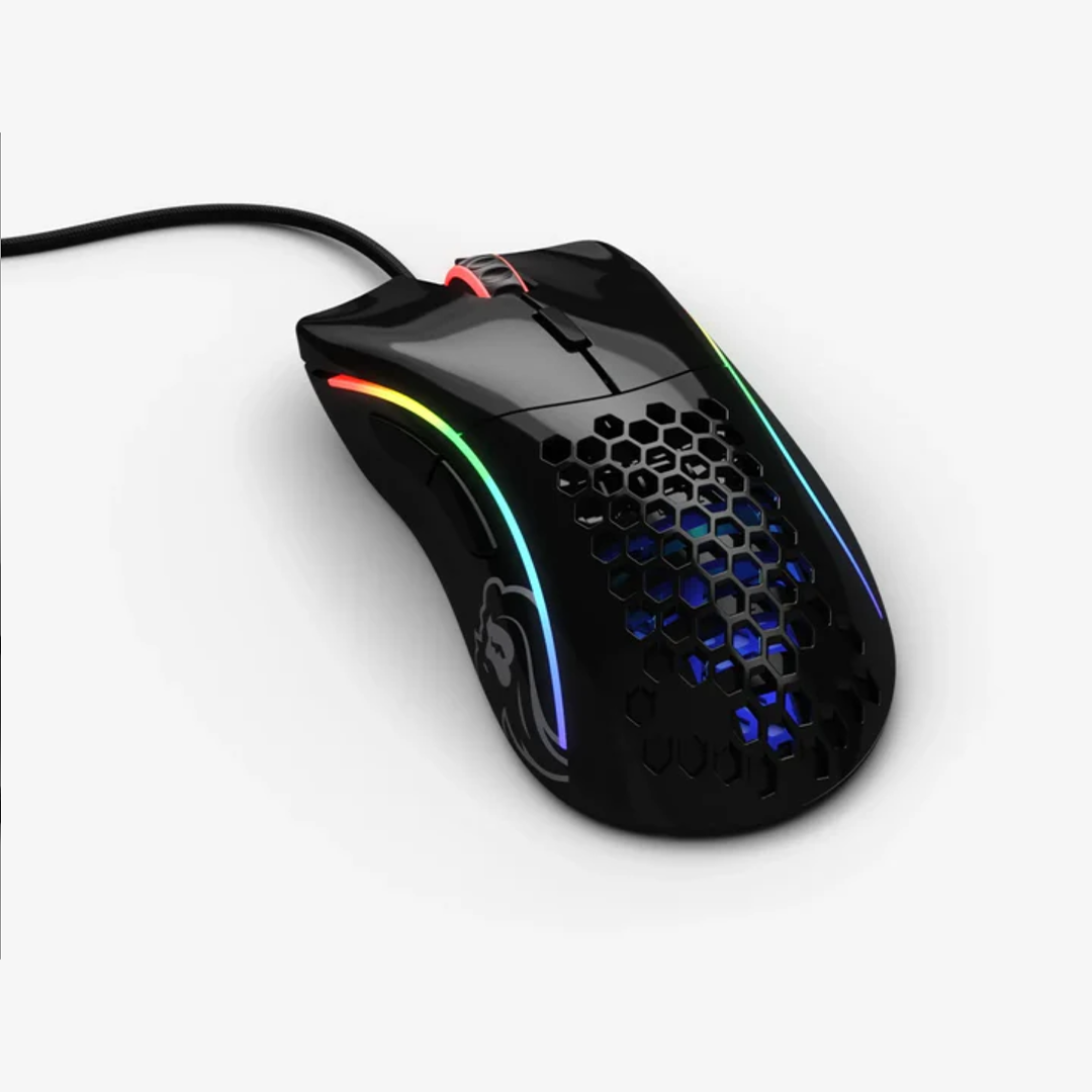 Glossy Model D Wired Mouse – Ultra-Lightweight, High-Precision Gaming Mouse - Image 3