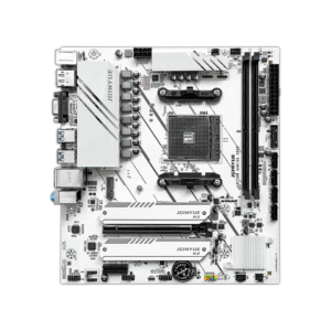JGINYUE B550M GAMING ARGB Motherboard (AMD AM4, DDR4, PCIe 4.0, ARGB Lighting, Micro-ATX)