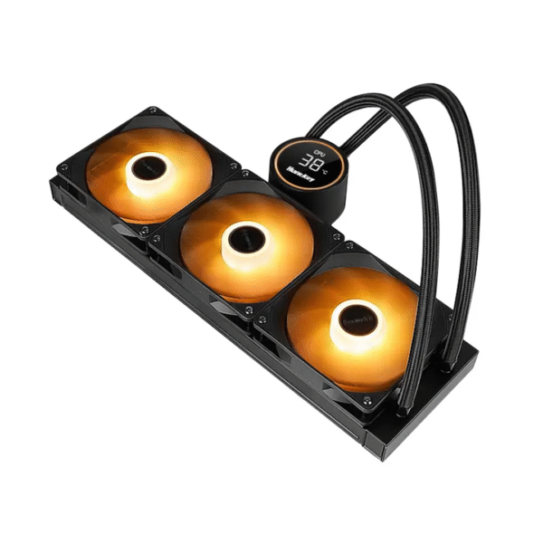 Huntkey GX360R Blacktip Shark | 360mm Liquid Cooler with Smart Digital ARGB - Image 6