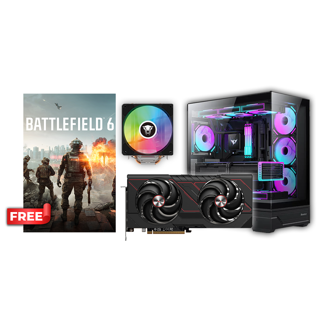 Sapphire Pulse RX 9070 16GB | Intel i5-14400F | 16GB DDR4 | 1TB Gen4 SSD | MSI B760M | Jungle Leopard S40