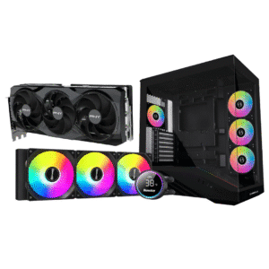 PNY GeForce RTX 5080 16GB OC | Ryzen 5 9600X | 16GB DDR5 6000MHz | 1TB Gen 4 SSD | Huntkey GX360R | MSI PRO B650M-P | Lian Li Vector V100 | MSI 850W Gold