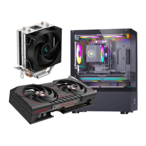 Custom Gaming PC – Intel i5 14400F | Radeon RX 7600 XT 16GB | 16GB DDR4 | 1TB SSD