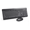 HP CS500 Wireless Keyboard and Mouse Combo | 104-Key English-Arabic Keyboard | Plug & Play | Ergonomic Mouse | Office & Home Use | Black