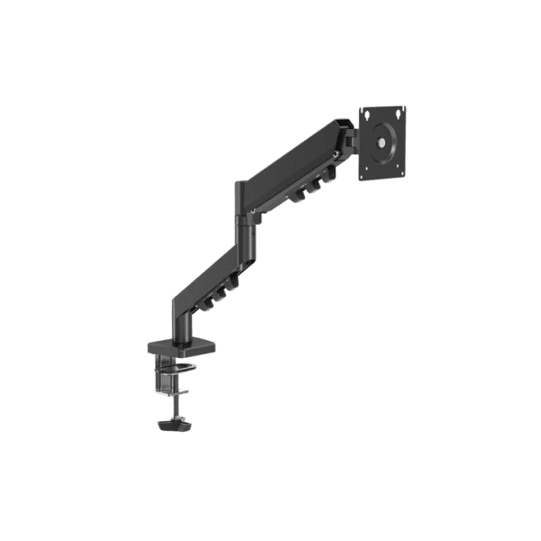 GAMEON GO-5500 Gas Mechanical Spring Single Monitor Arm For Gaming And Office Use, 17" - 32", Flat Monitor Up To 9 KG & Curve Monitor Up To 9 KG - Black - Image 2