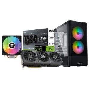 ASUS PRIME RTX 5070 12GB OC | Intel i5 13400F | 16GB RAM | 500GB SSD | Lian Li Lancool 207