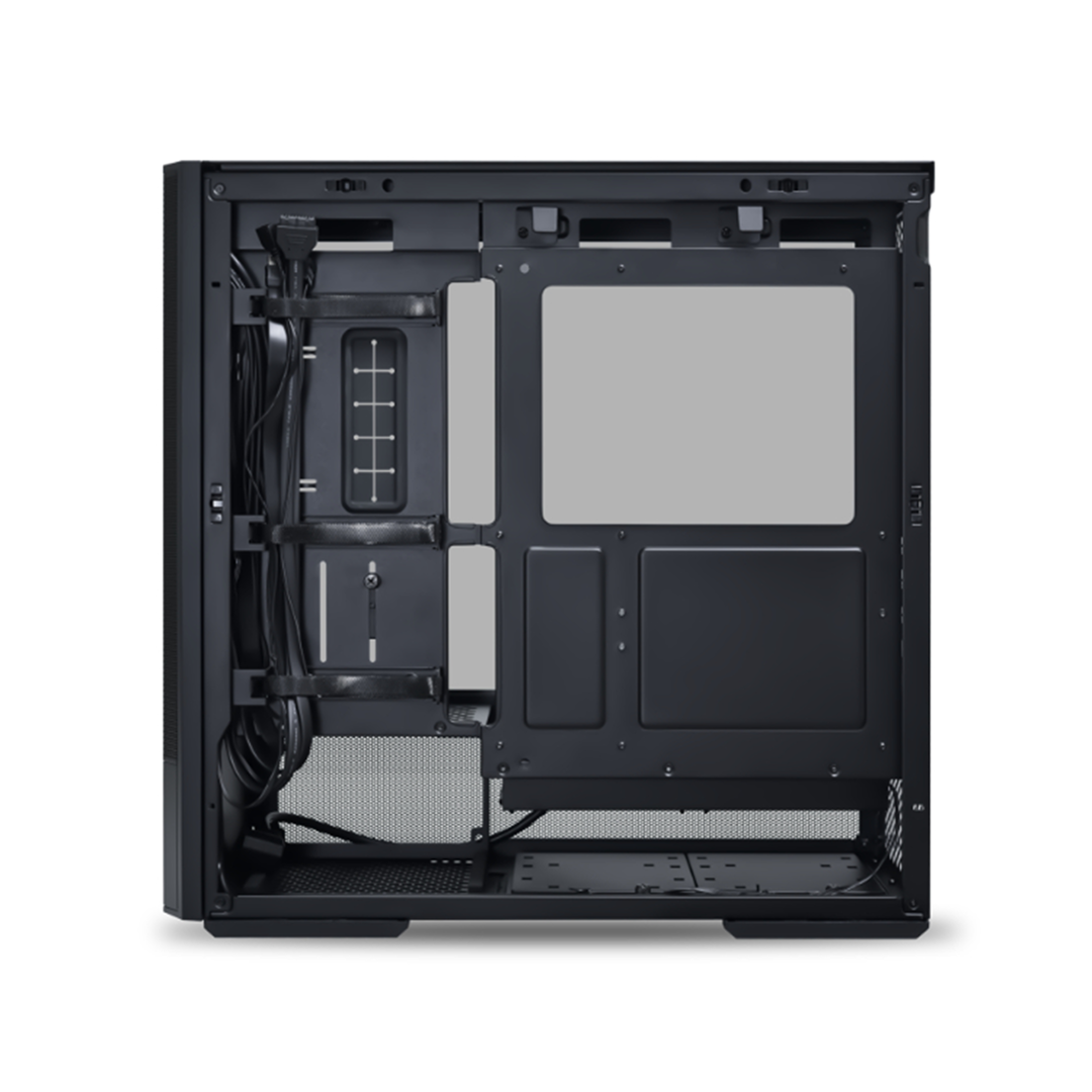 LIAN LI LANCOOL 207 Compact ATX RGB Gaming Computer Case | Mesh Panels | 2 Pre-Installed Fans | USB Type-C | Tempered Glass | Black - Image 9