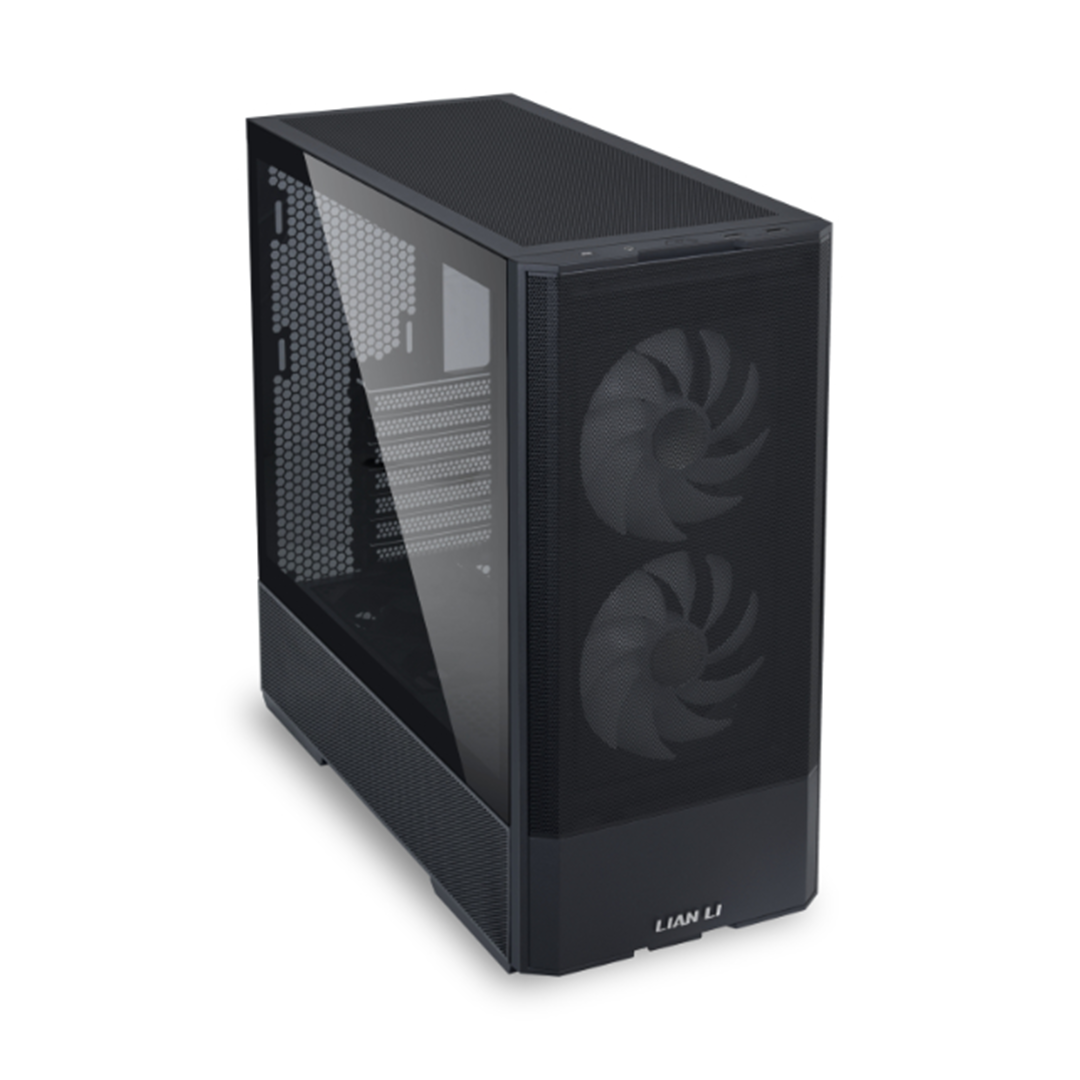 LIAN LI LANCOOL 207 Compact ATX RGB Gaming Computer Case | Mesh Panels | 2 Pre-Installed Fans | USB Type-C | Tempered Glass | Black - Image 12