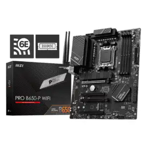 MSI PRO B650-P WIFI – AM5, DDR5, PCIe 4.0, M.2, Wi-Fi 6E