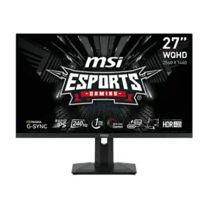 MSI G274QPX 27” WQHD Rapid IPS 240Hz Gaming Monitor