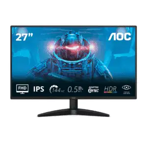 AOC Gaming Monitor 27B36X – 27” FHD | 144Hz | IPS | 0.5ms | HDR10 | Adaptive Sync