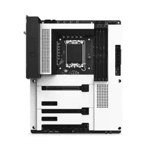 NZXT N7 Z790 LGA 1700 ATX Motherboard – White | PCIe 5.0 | Wi-Fi 6E | DDR5 | USB-C