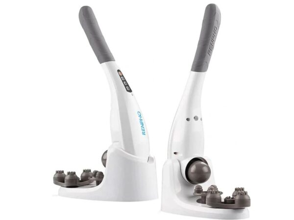 Renpho Rechargeable Handheld Massager | EM-2016C-WH - Image 3