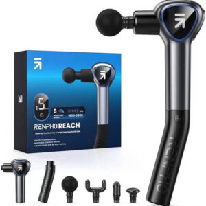 Renpho Reach Massage Gun Extended Handle | R‑C007‑BK