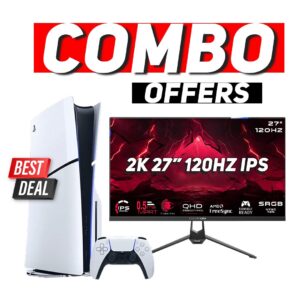 PS5 Combo Offer – Includes 2K 27” 120Hz Gaming Monitor | Middle East Version