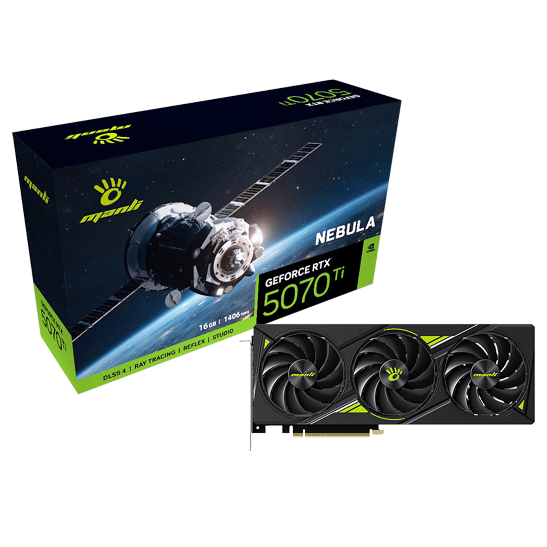 Manli Nebula GeForce RTX 5070 Ti 16GB GDDR7