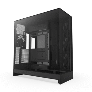 NZXT H9 Flow (2025) – Dual-Chamber ATX Mid-Tower Airflow Case with 4 Pre-Installed Fans & 420mm Radiator Support