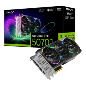 PNY GeForce RTX 5070 Ti ARGB EPIC-X RGB Triple Fan 16GB GDDR7