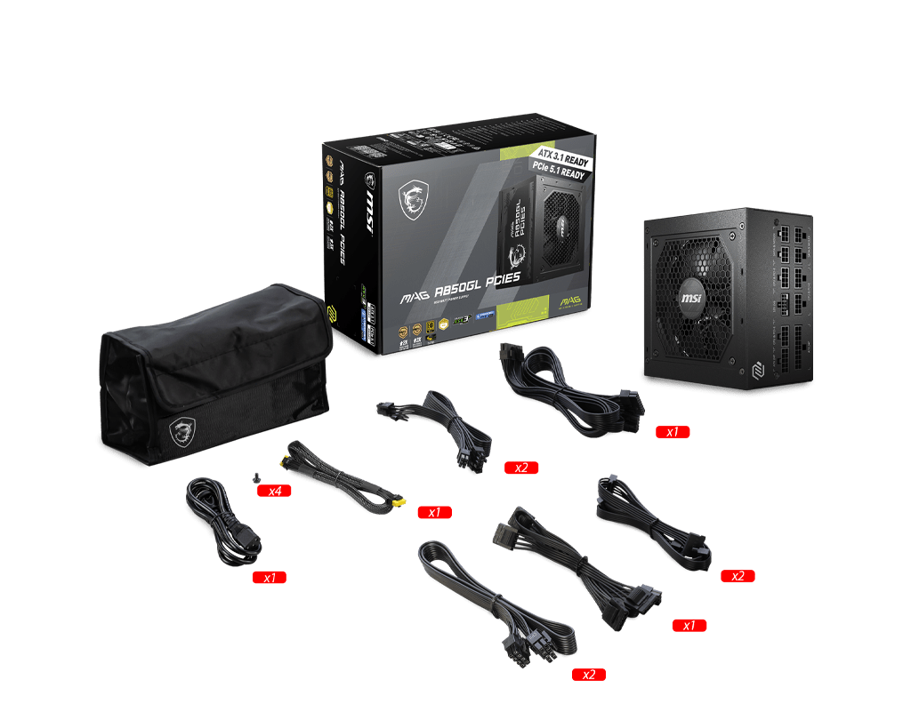 Powered by MSI Ultimate-RYZEN 5 9600X,MSI PRO B650-P WIFI AM5 MOTHERBOARD,MSI RTX 5060 TI 8G SHADOW 2X OC PLUS,MSI MAG A850GL POWER SUPPLY,MSI SPATIUM M56. PCIE5.0 NVME M.2 2TB,MSI MAG CORELIQUID A13 360MM COOLER,G.SKILL 16X2=32GB RAM DDR5 6000MHZ,MSI MAG FORGE M100R WHITE CASE 4 FANS RGB - Image 4