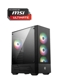Powered by MSI Ultimate-RYZEN 7 9800X 3D,MSI MPG X870E EDGE TI WIFI MOTHERBOARD,MSI VGA GEFORCE RTX 5080 16G VENTUS 3X OC PLUS,"MSI MAG A750GL PCIE5 POWER SUPPLY,MSI SPATIUM M56. PCIE5.0 NVME M.2 1 TB,MSI MAG CORELIQUID A15 360MM COOLER,MSI MAG FORGE 112R CASE 4 FANS,G.SKILL 16X2=32GB RAM DDR5 6000MHZ
