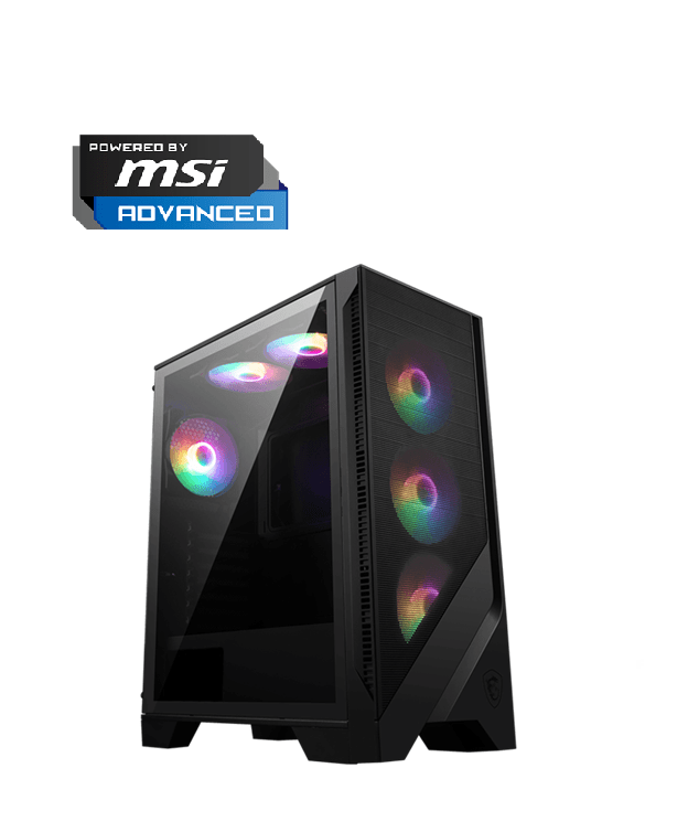 Powered By MSI Advanced-I5-INTEL14600K CPU,MSI MAG B760 TOMAHAWK WIFI MOTHERBOARD,MSI RTX 5070 Ti 16G VENTUS 3X OC,MSI SPATIUM M480 PRO NVME M.2 1 TB SSD,MSI MAG FORGE 120A AIRFLOW CASE 6 FANS,NUCLEUS CORELIQUID 240MM COOLER,XPG 16X2=32GB RAM DDR5 6000MHZ,DEEPCOOL 850W POWER SUPPLY