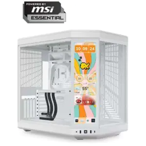 Powered by MSI ESSENTIAL-INTEL I5-14600KF+MSI Pro B760M-P LGA DDR5 1700 ATX Motherboard+PNY RTX 5080 16GB OC+KINGSTON 1 TB M.2 GEN4+MSI MAG CORELIQUID A15 360+AZTEC 1050W PSU 80+XPG 16x2=32GB RAM DDR55+HYTE Y70 TOUCH INFINITE MODERN AESTHETIC CASE