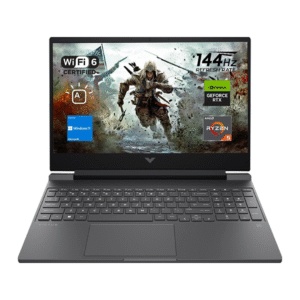 RTX 4050 6GB — HP VICTUS 15-FB3093 GAMING LAPTOP with Ryzen 7 7445HS, 16GB RAM, 512GB SSD, 15.6" 144Hz FHD, Silver