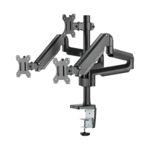 Twisted Minds Triple Monitor Aluminum Slim Mechanical Spring USB Monitor Arm TM-26-C018UP