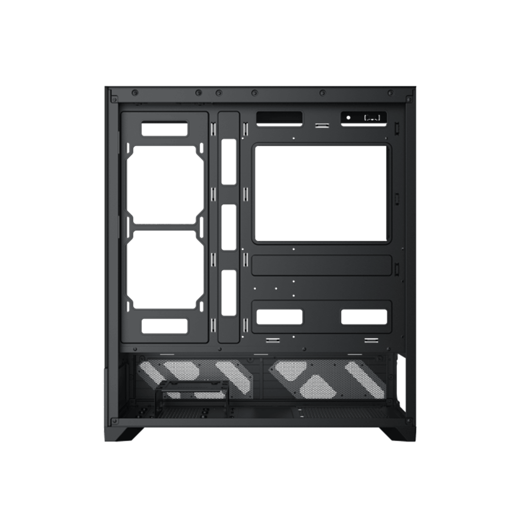 XIGMATEK ALPHARD PRO CASE – Smart 6" LCD Display, 360mm Radiator Support, Tempered Glass, Steel Build - Image 5
